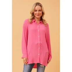 DORRIT RELAXED LONG SLEEVE SHIRT -Femme Connection Sales f2c87721230f08c6a8ac99288468e148