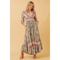 JASMINE FLORAL BOHO MAXI DRESS 15 JASMINE FLORAL BOHO MAXI DRESS -Femme Connection Sales f3444e140af3c5b4b3315ead08fd53ff