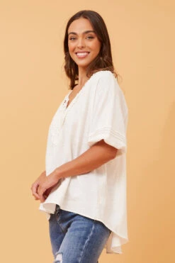 NAVEEN LACE DETAIL TOP 23 NAVEEN LACE DETAIL TOP -Femme Connection Sales f3efd5a5a7f2b4a6ba0e73f6ddc98163