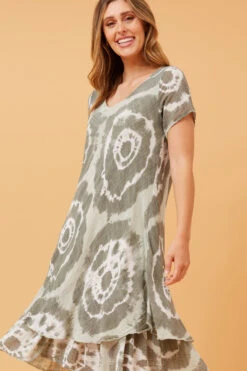 ELECTRA DOUBLE LAYER PRINTED DRESS -Femme Connection Sales f48484c958aafe43c480703e9eb7f451 c4e062d3 41b6 4643 8b8c 2117ae75f80a