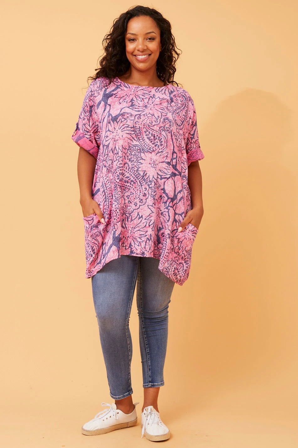 CIA PAISLEY BOHO TUNIC TOP 6 CIA PAISLEY BOHO TUNIC TOP - Image 4