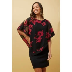 KYLIE FLORAL COLD SHOULDER DRESS -Femme Connection Sales f58a34b5c6a3efce0ca447899d7ad5f0