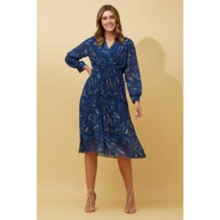 ZANETTA ABSTRACT PRINT TIERED PLEATED MIDI DRESS 29 ZANETTA ABSTRACT PRINT TIERED PLEATED MIDI DRESS -Femme Connection Sales f59d87b6cb1c6e20d5d0ed51153409dd