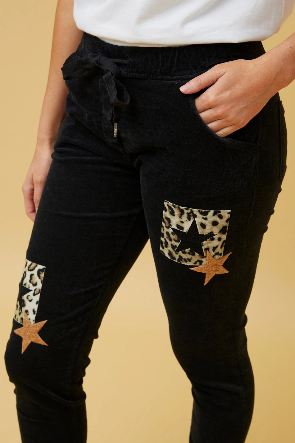 CARRISA PATCHWORK PRINT JOGGER PANTS 9 CARRISA PATCHWORK PRINT JOGGER PANTS - Image 7
