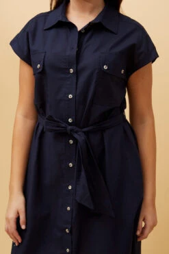 GEORGINA LINEN SHIRT DRESS -Femme Connection Sales f6599901e32726a0dbf8b7b1a5076001