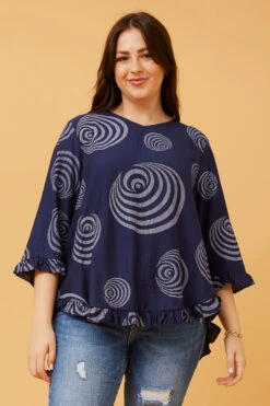 LILIBET FRILL SLEEVE TOP -Femme Connection Sales f6d5c520adad951c8dffb434f2cde7b7