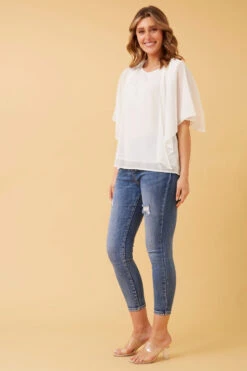 LEILANI SPLIT SLEEVE TOP -Femme Connection Sales f8ae174328a070b2c8b2b1f488ed2e62