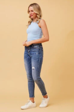 ROSEMARY RIBBED SINGLET -Femme Connection Sales faa7d0d2540f30bafa479241a3f8fda0