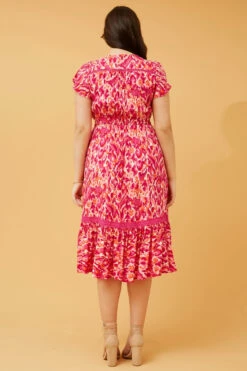 Stella MOROCCO ABSTRACT BOHO MIDI DRESS -Femme Connection Sales fad2d044c0e0dfbbf890e7066872c98d