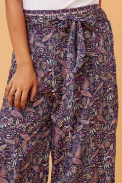 ADDISON FLARED BORDER PRINT PANTS -Femme Connection Sales fb531abaf46bcc244a43c9e3c1df11b5