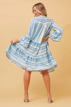 AMIRA JAQUARD BOHO SHORT DRESS -Femme Connection Sales fbdb3cc9e636e3986782352dabfa1735