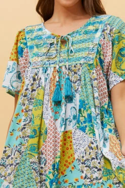 HONDA PAISLEY BOHO BABYDOLL DRESS -Femme Connection Sales fd0af2f412027269a55f1c81cd5256cd