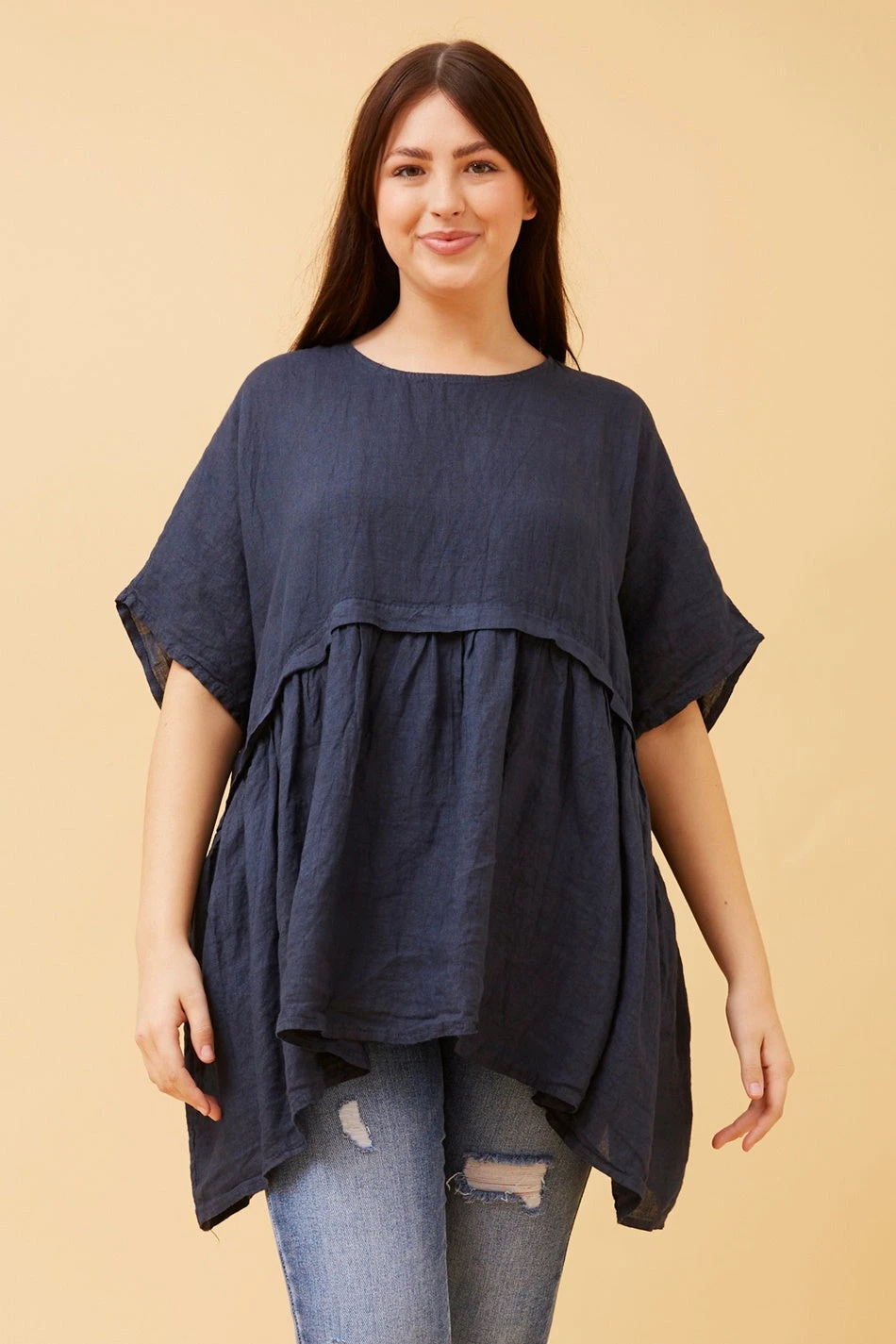 FAYOLA OVERSIZED LINEN TOP 13 FAYOLA OVERSIZED LINEN TOP - Image 11