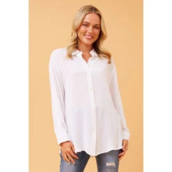 DORRIT RELAXED LONG SLEEVE SHIRT -Femme Connection Sales fd6a3a2c44580c55143ee5b2eb2d7c44