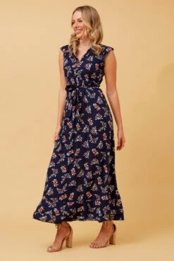 RAVINA FLORAL MAXI DRESS -Femme Connection Sales fdbf3225797b9fbc923b448c0b51fdb4