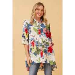FINCH FLORAL SHIRT -Femme Connection Sales fdd463d105c0aa4517b74972222974dd