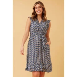 RAVINA ABSTRACT BOHO TEA DRESS -Femme Connection Sales fe0d7e4fc22cb322c2d24d7eceb544d4