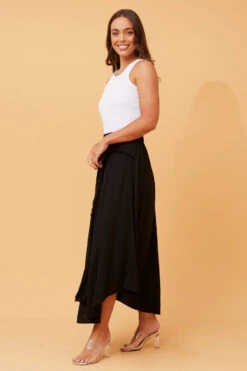 ESTRELLA LINEN MIDI SKIRT -Femme Connection Sales fe82a5490af8923f2a89b791d3125649