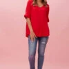 KENDRA BUTTON DETAIL TOP -Femme Connection Sales fe919a72713f786051333cdb0a720d37