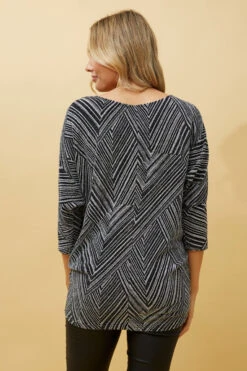 EBONY GLITTER TOP -Femme Connection Sales ff0886b41564fb9bb7ac08d5f6eb7467