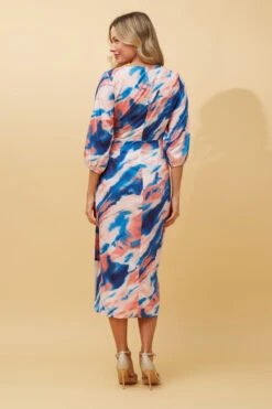 JUANITA TIE DYE MIDI DRESS -Femme Connection Sales ff4ad0c2b23ecb66df0c6cba92d37ba8