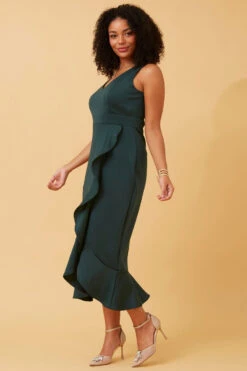 ARIELLE SCUBA MIDI DRESS -Femme Connection Sales ff70971b07efc2afc90124cbc3cfbf2c a1e3f767 44ae 4fa0 bad6 11f7d9ebd515